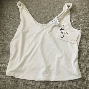 Bailey 44 Cream Tank Top